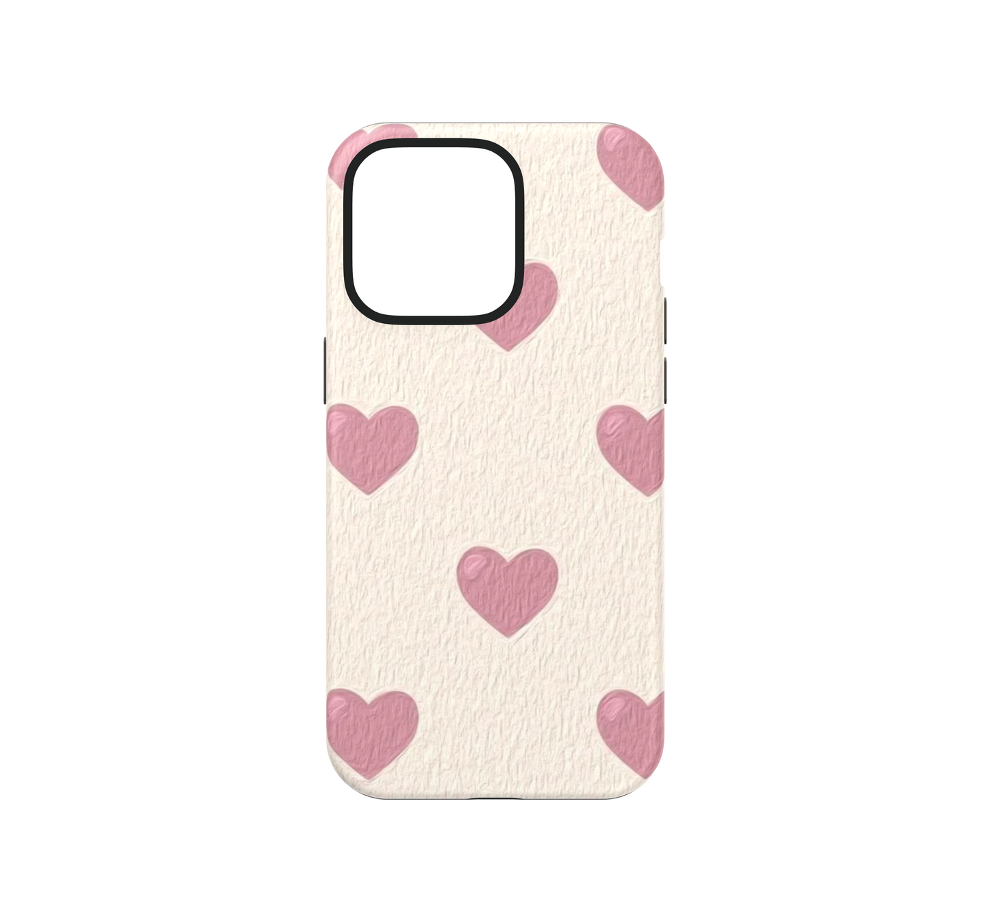 Pink Hearts Phone Case