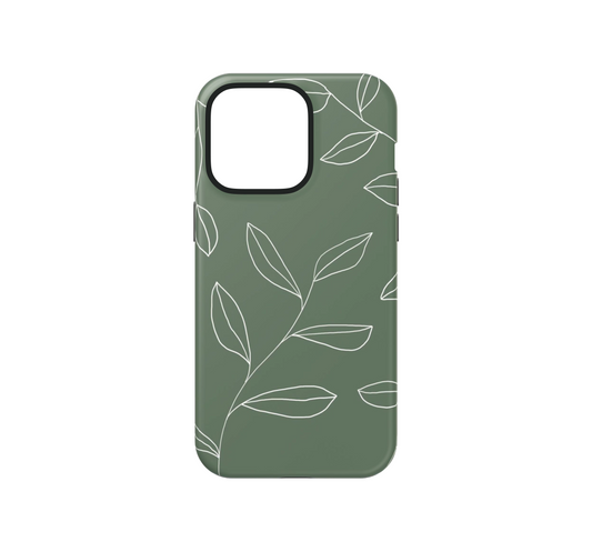 Minimal Leaves Phone Case