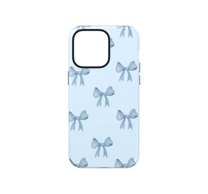 Blue Bows Phone Case