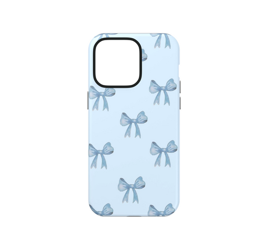 Blue Bows Phone Case
