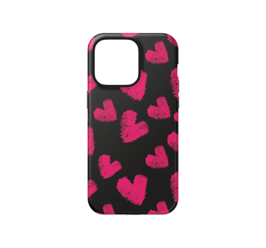 Pink Hearts Phone Case