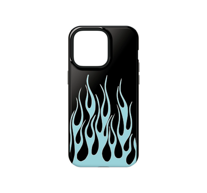 Blue Flames Phone Case