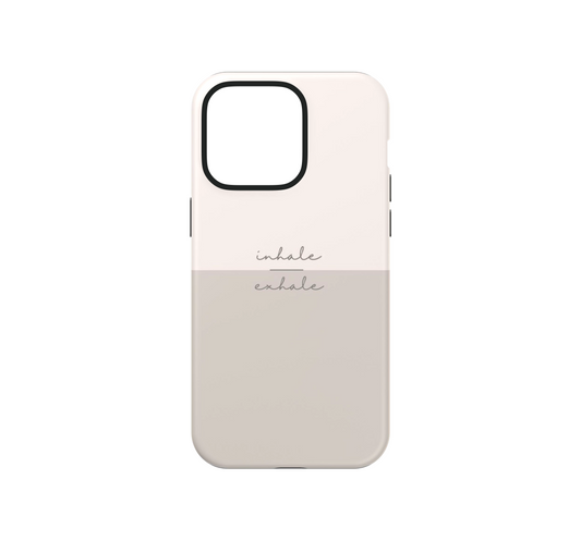 Inhale-Exhale Phone Case