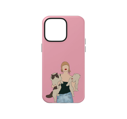 Cat Lady Phone Case