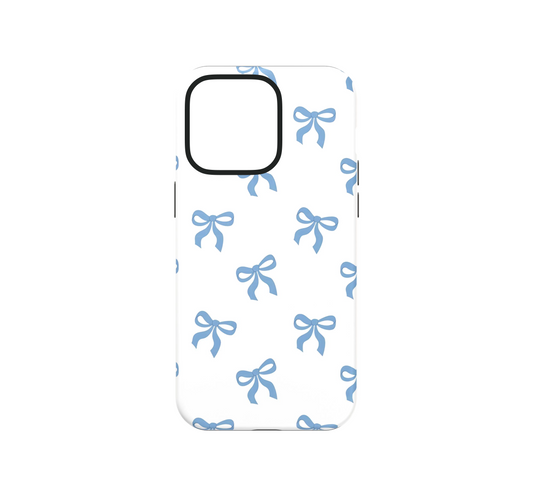 Blue Bows Phone Case