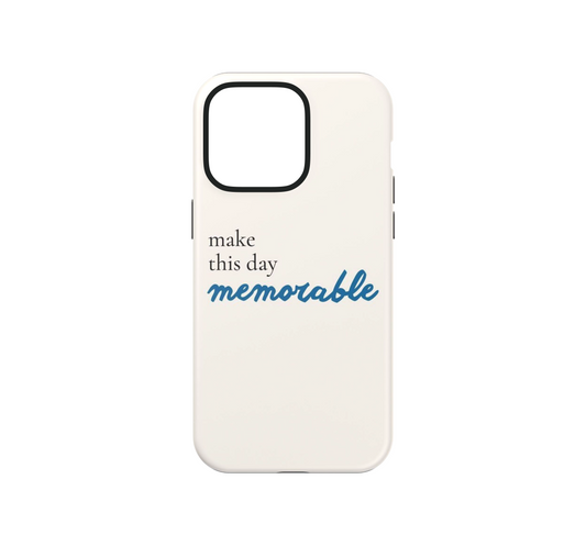 Make this day memorable Phone Case