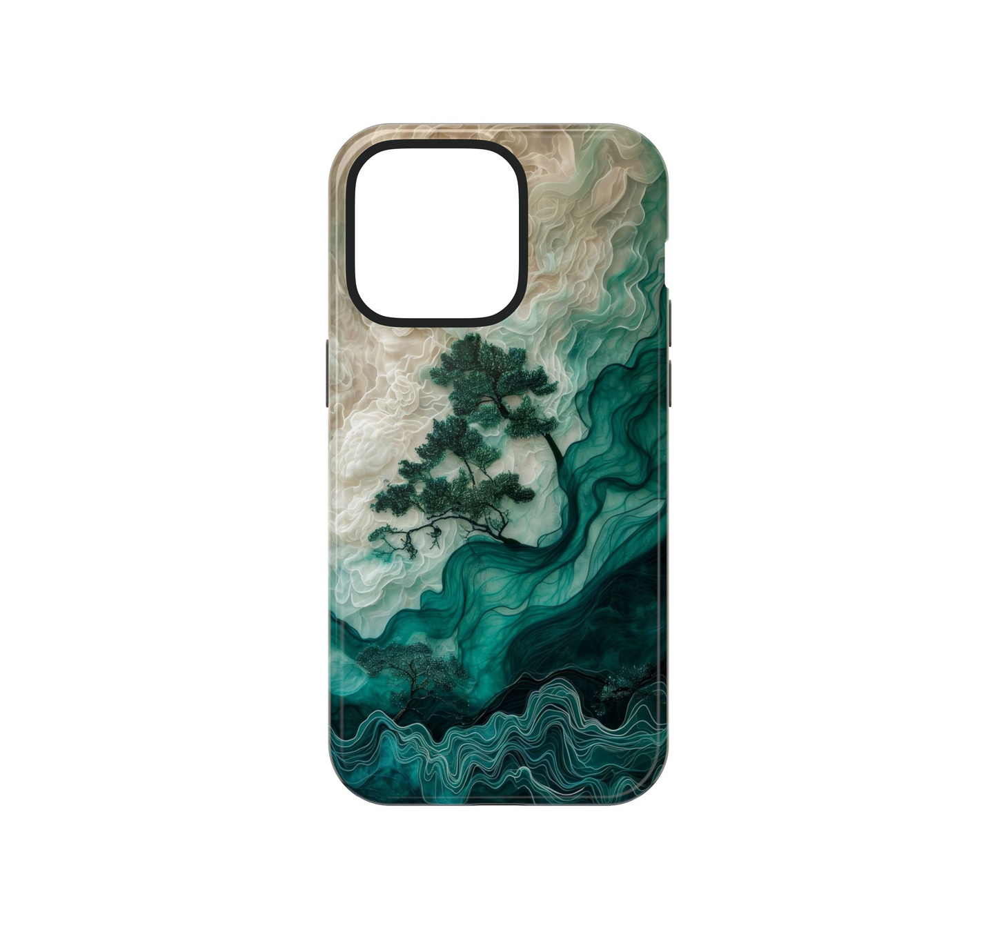 Wave Tree Phone Case