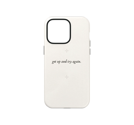 Try Again Phone Case