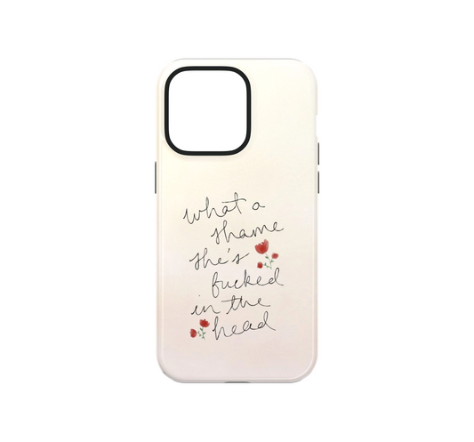 Champagne Problems Lyric Phone Case