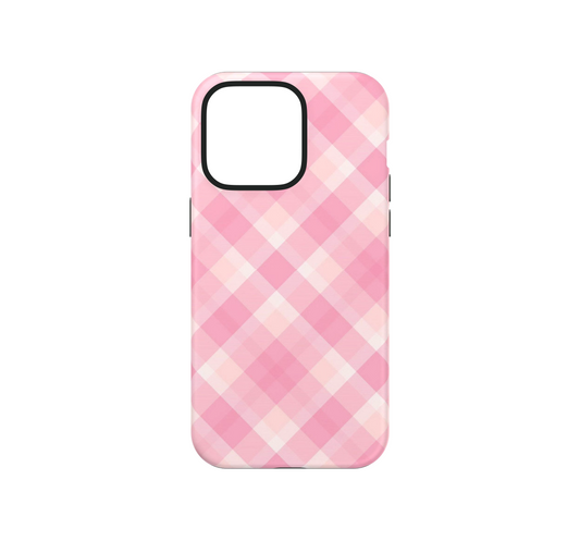Pink Plaid Phone Case