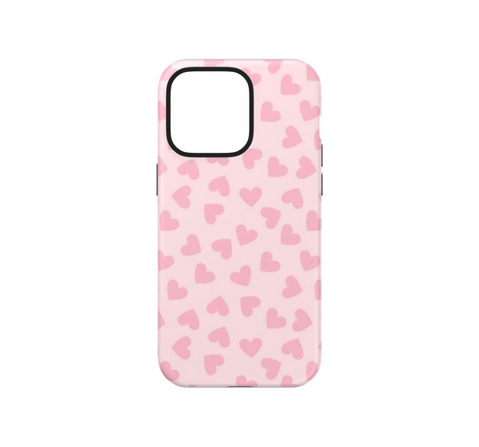 Demure Hearts Phone Case