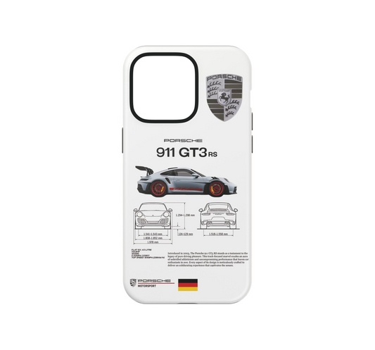 Porsche 911 GT3 RS Blueprint Phone Case
