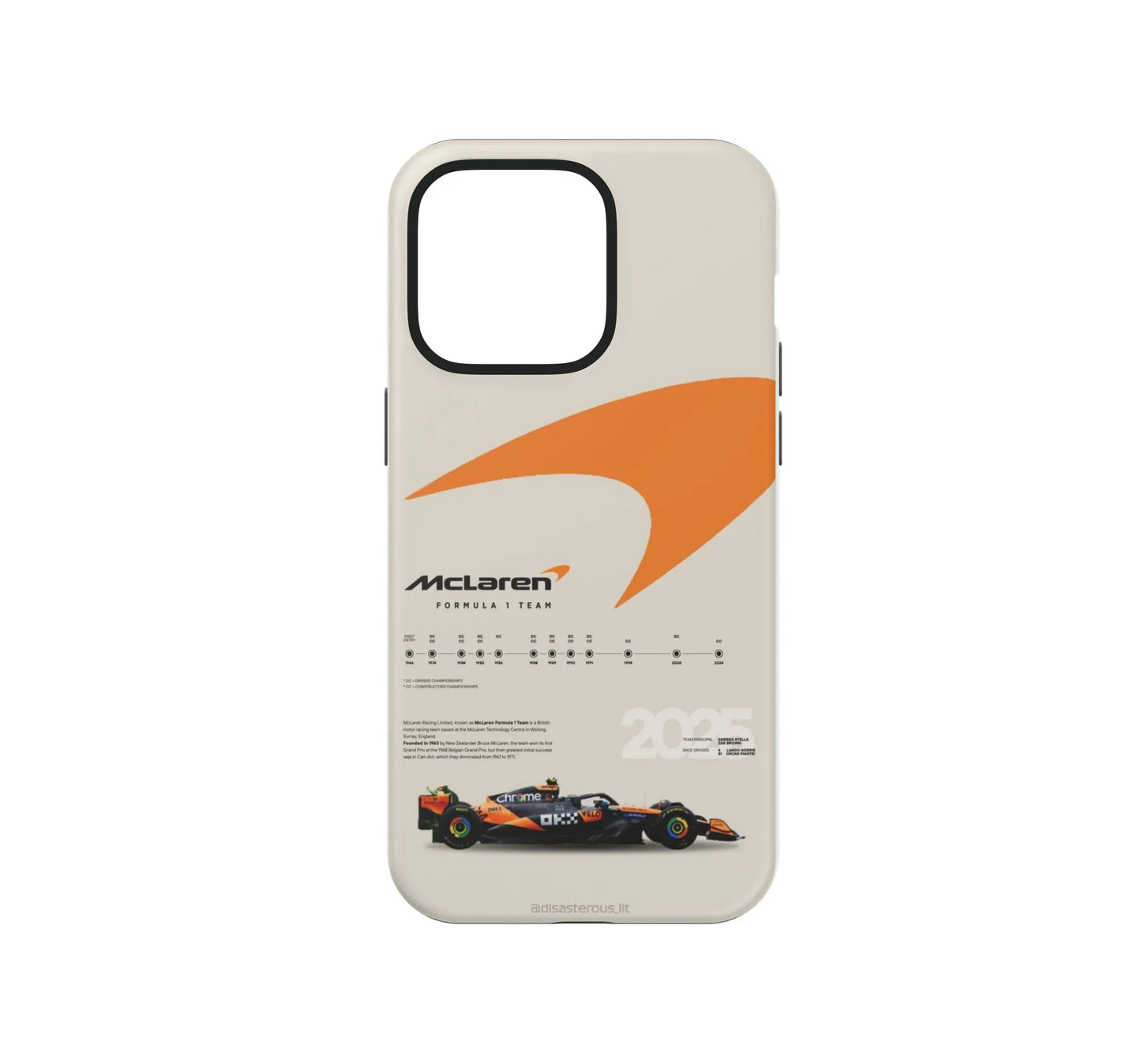 McLaren Speed Circuit Phone Case - XO Cases