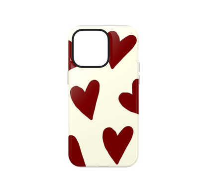 Vintage Hearts Phone Case