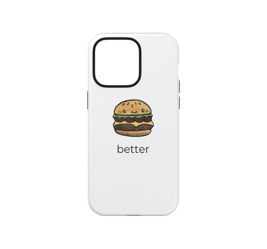 Burger Fries Phone Case - Burger
