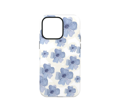 Blue Flowers Phone Case