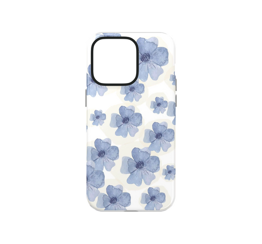 Blue Flowers Phone Case