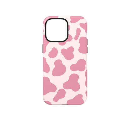 Pink Cow Print Phone Case