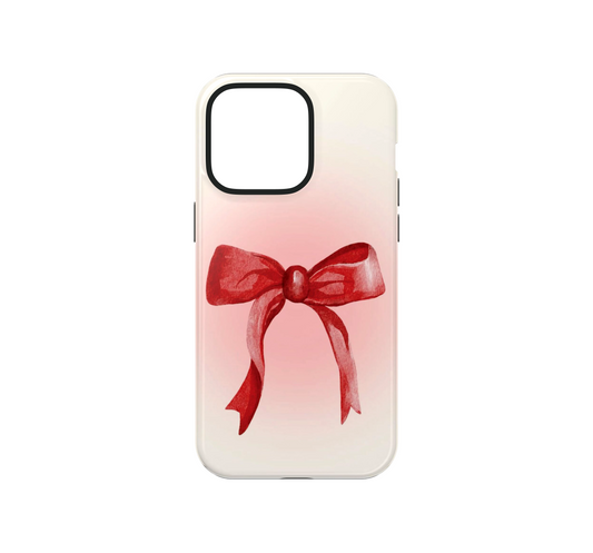 Red Bow Aura Phone Case