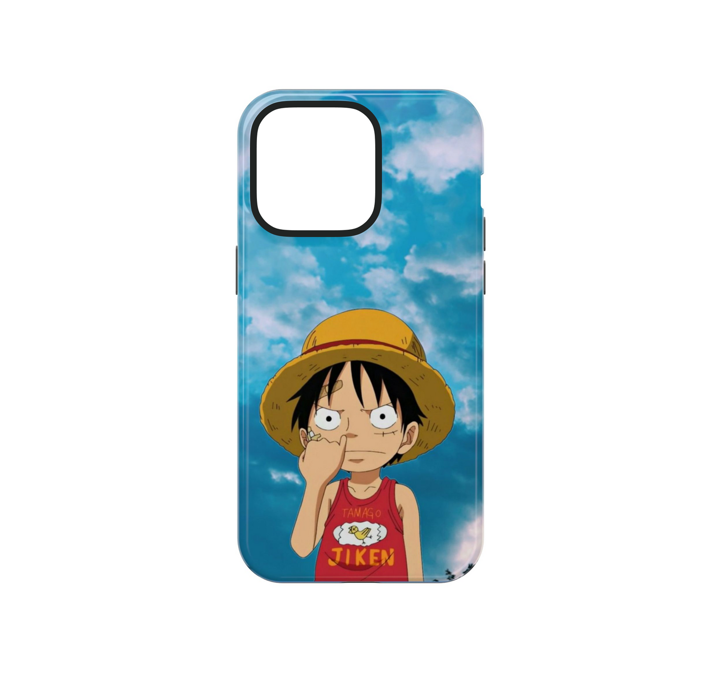 Luffy Nose-Picking Pose - Funny Anime Phone Case