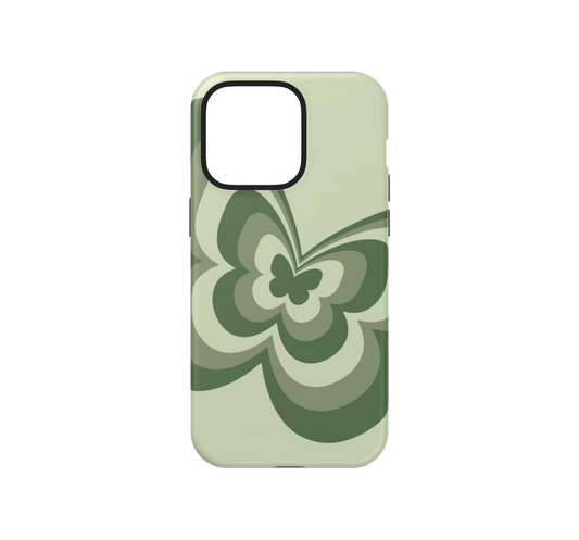 Green Butterfly Phone Case