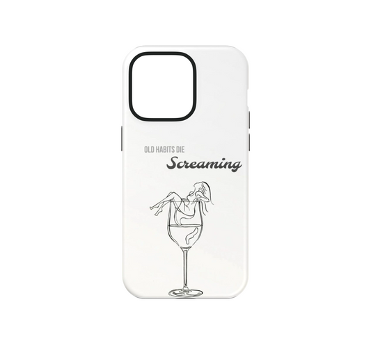 Old Habits die SCREAMING Phone Case