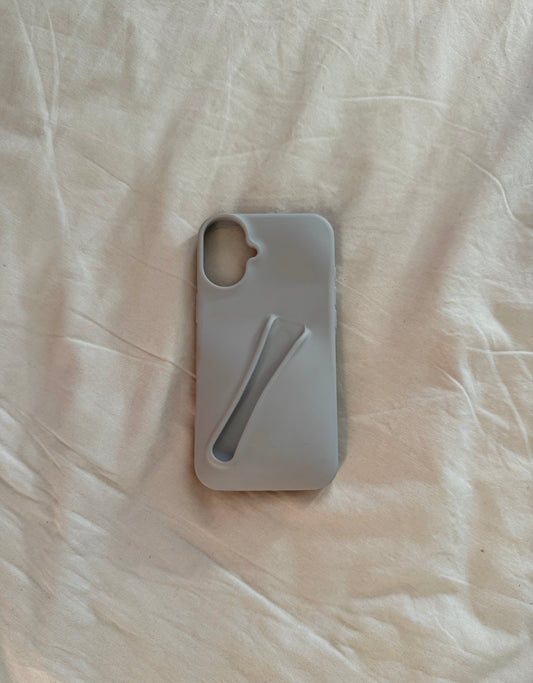 Classic Grey Lipgloss Case 🤍