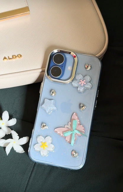 Y2K Butterfly & Blossom Sparkle ✨ Phone Case