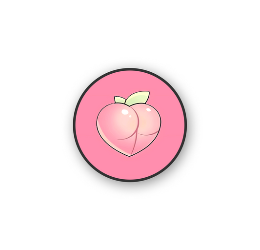 Cheeky Peach Pop Holder