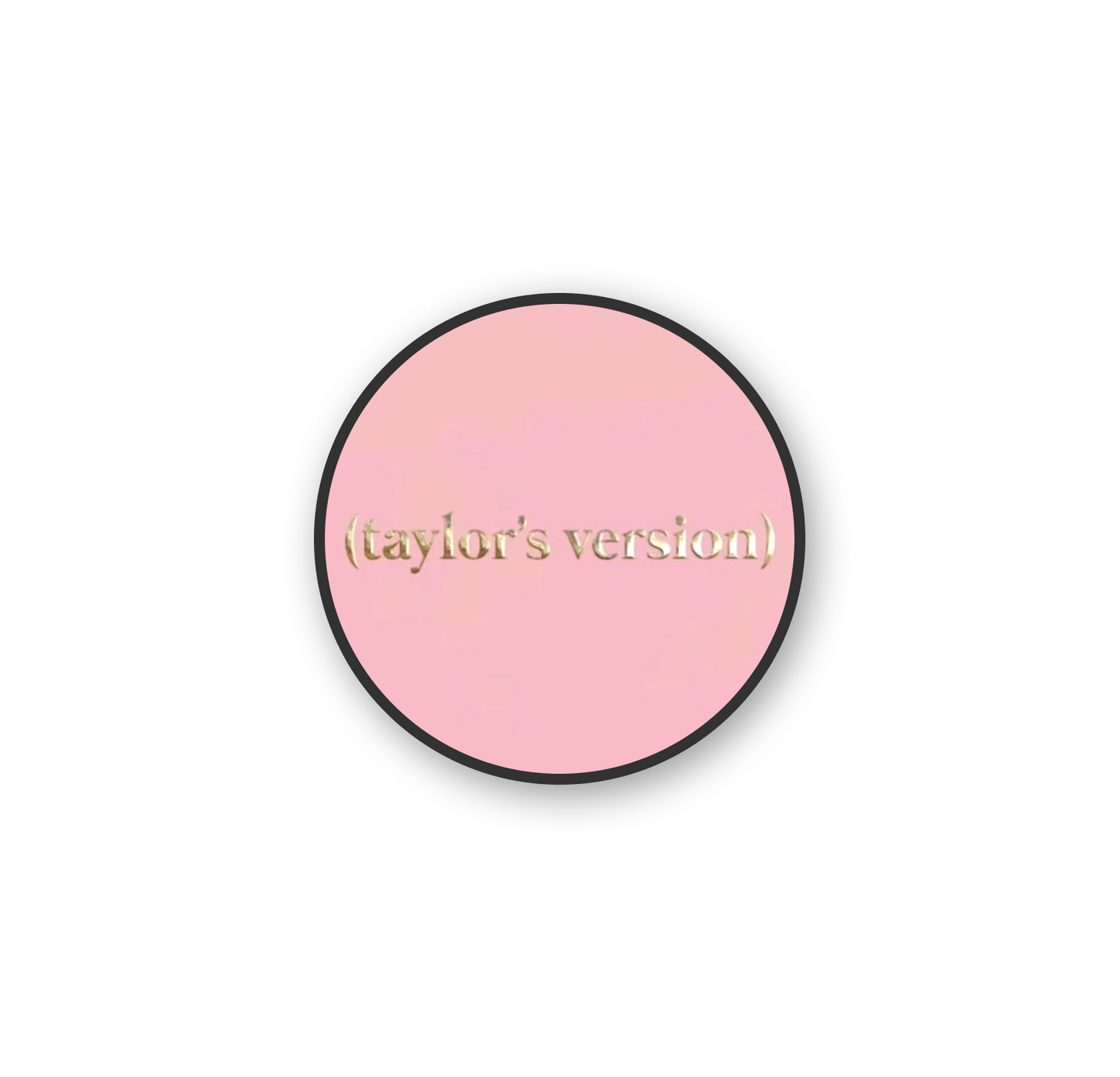 Taylor's Version Pop Holder