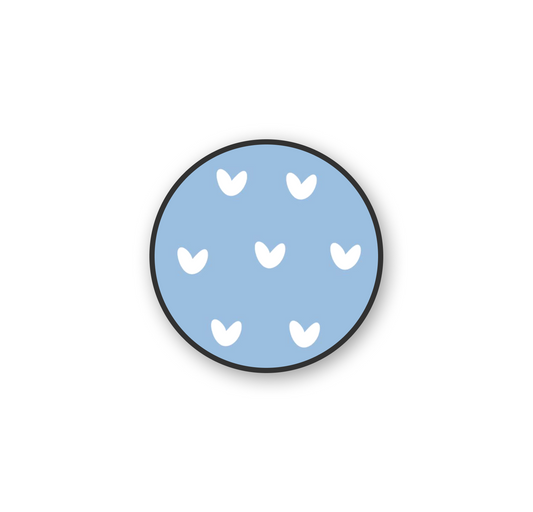 Cloudy Heart Pop Holder