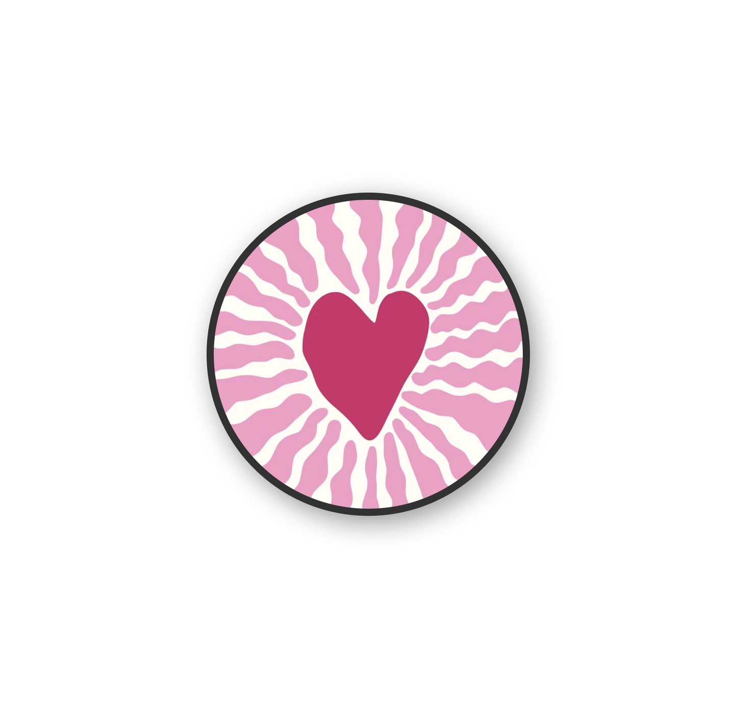 Heart Art Pop Holder