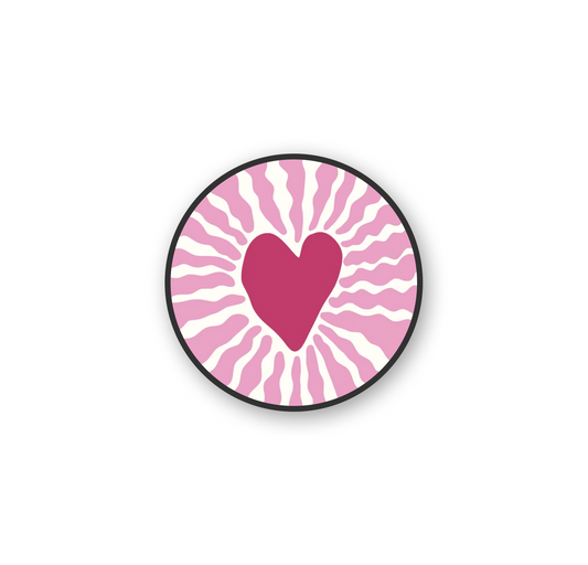 Heart Art Pop Holder