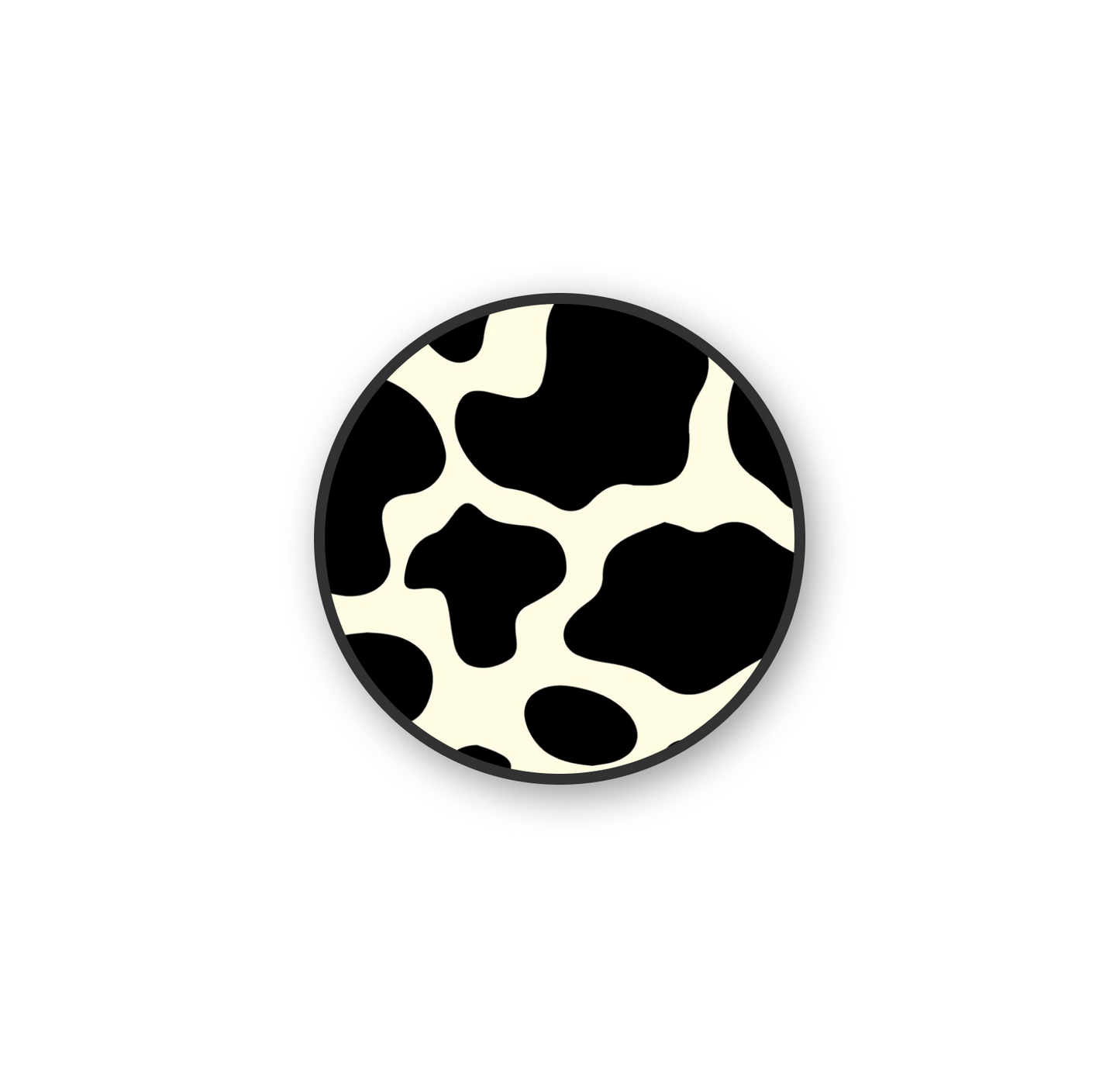 Cow Print Pop Holder