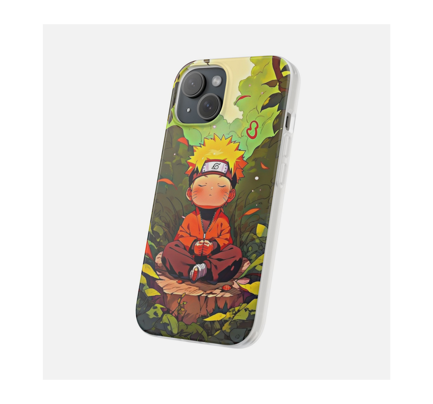 Meditating Naruto - Phone Case