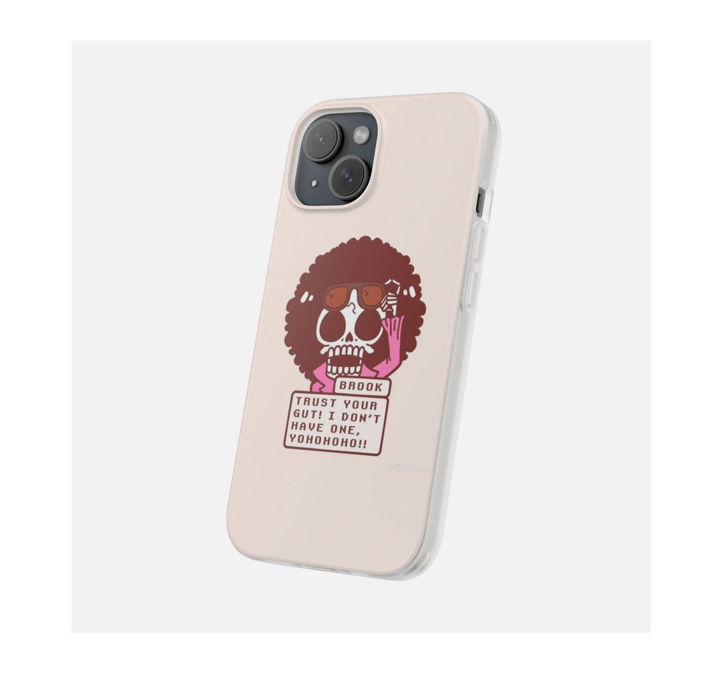 One Piece Brook Funny Skull Phone Case - Yohohoho