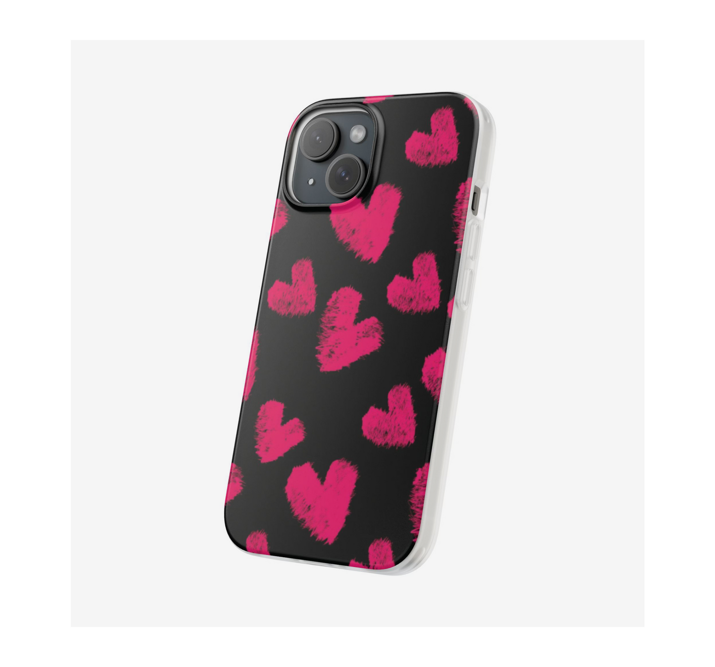 Pink Hearts Phone Case