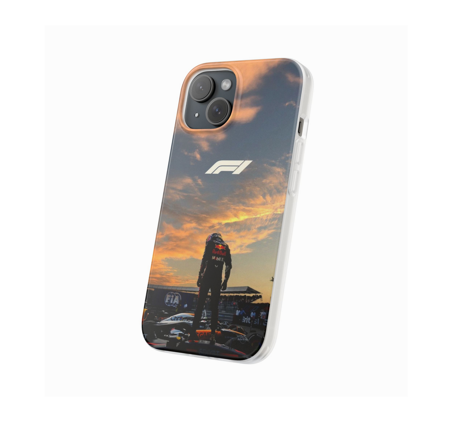 🏆 Max Verstappen Victory Sunset F1 Phone Case