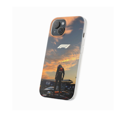 🏆 Max Verstappen Victory Sunset F1 Phone Case