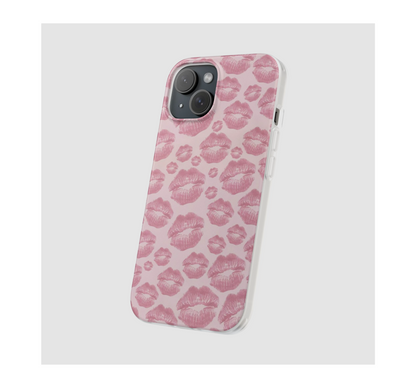 Pink Kisses Phone Case