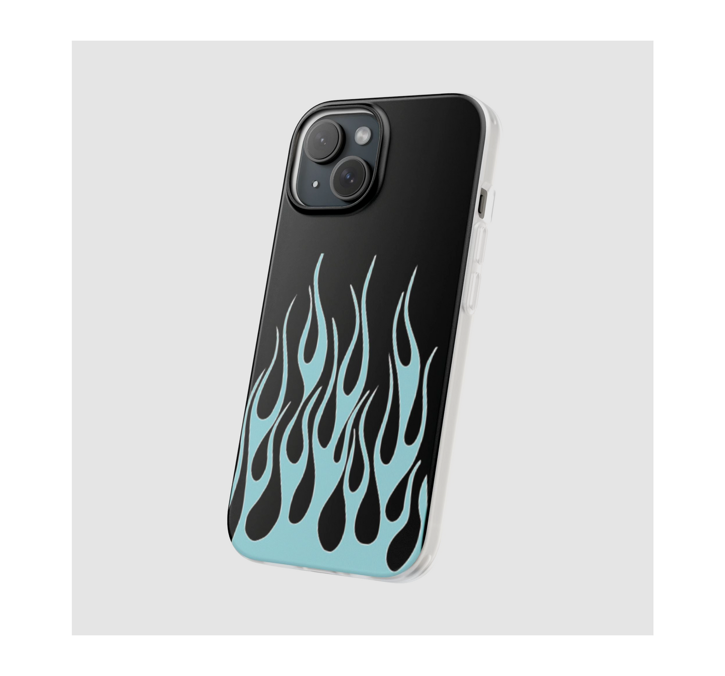 Blue Flames Phone Case