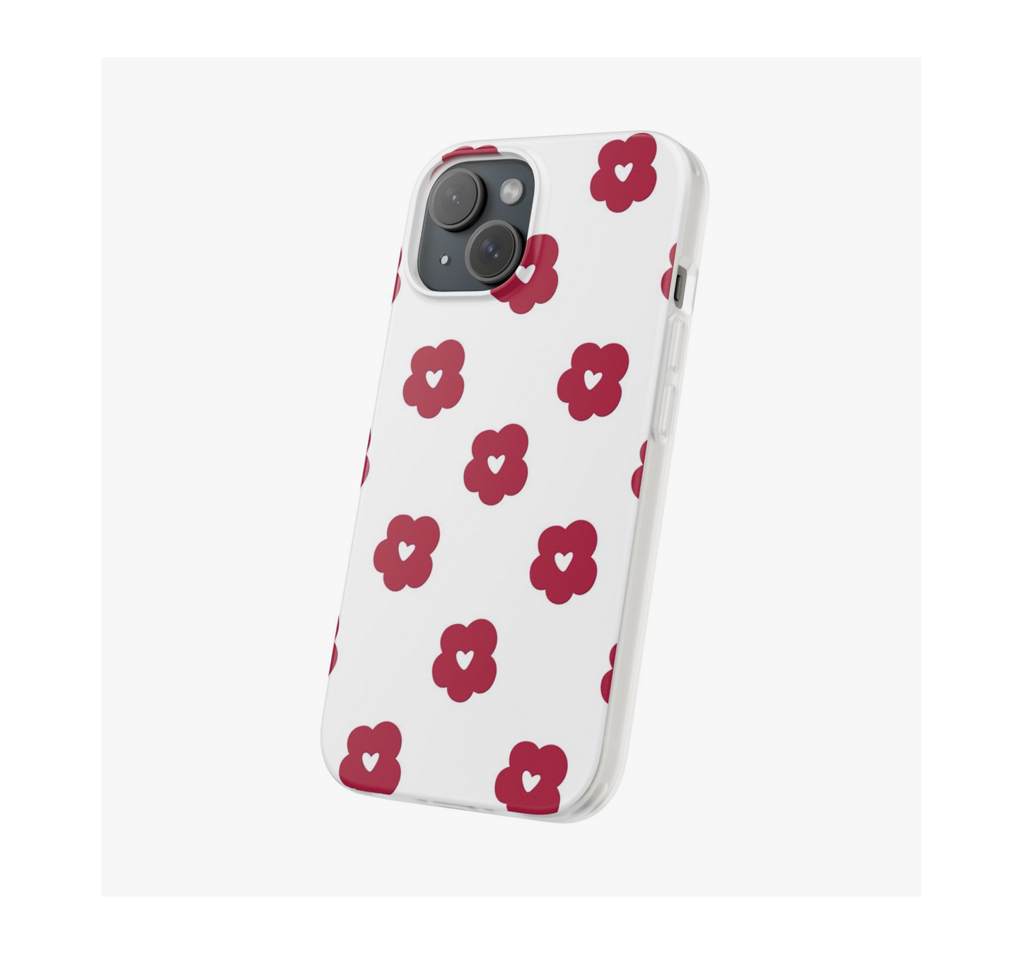 Red Flowers Phone Case