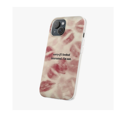 Not interested Phone Case