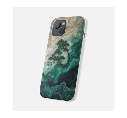 Wave Tree Phone Case