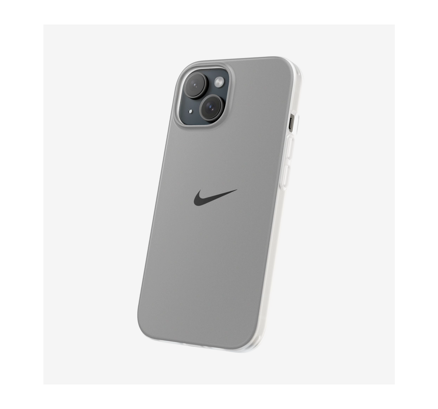Grey Nike Phone Case