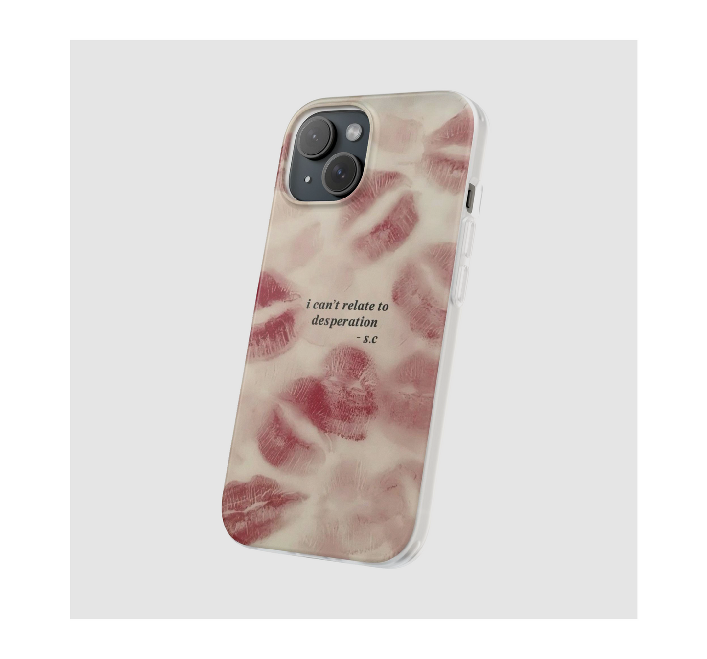 Espresso Lips Phone Case