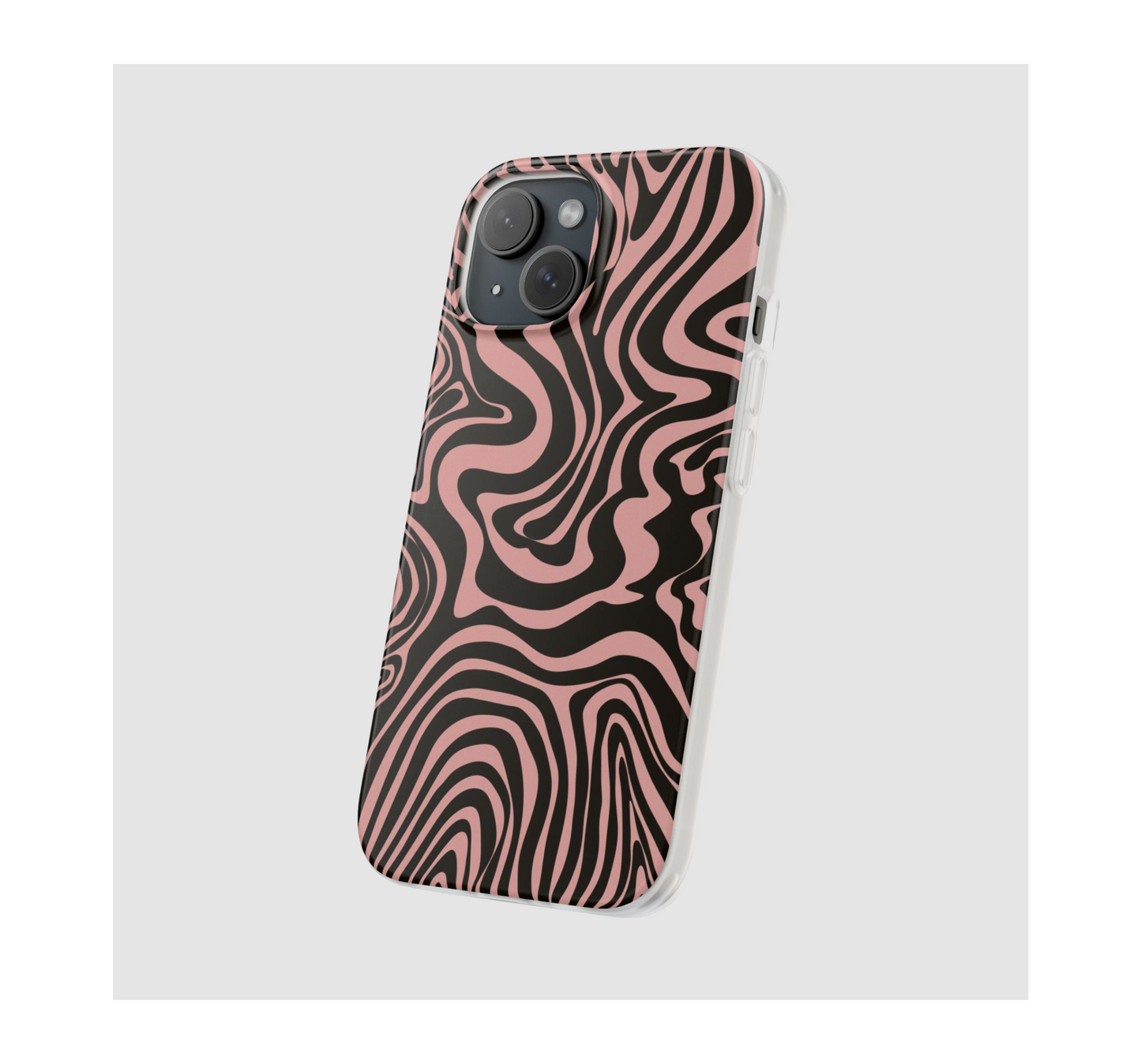 Pink Wild Waves Phone Case