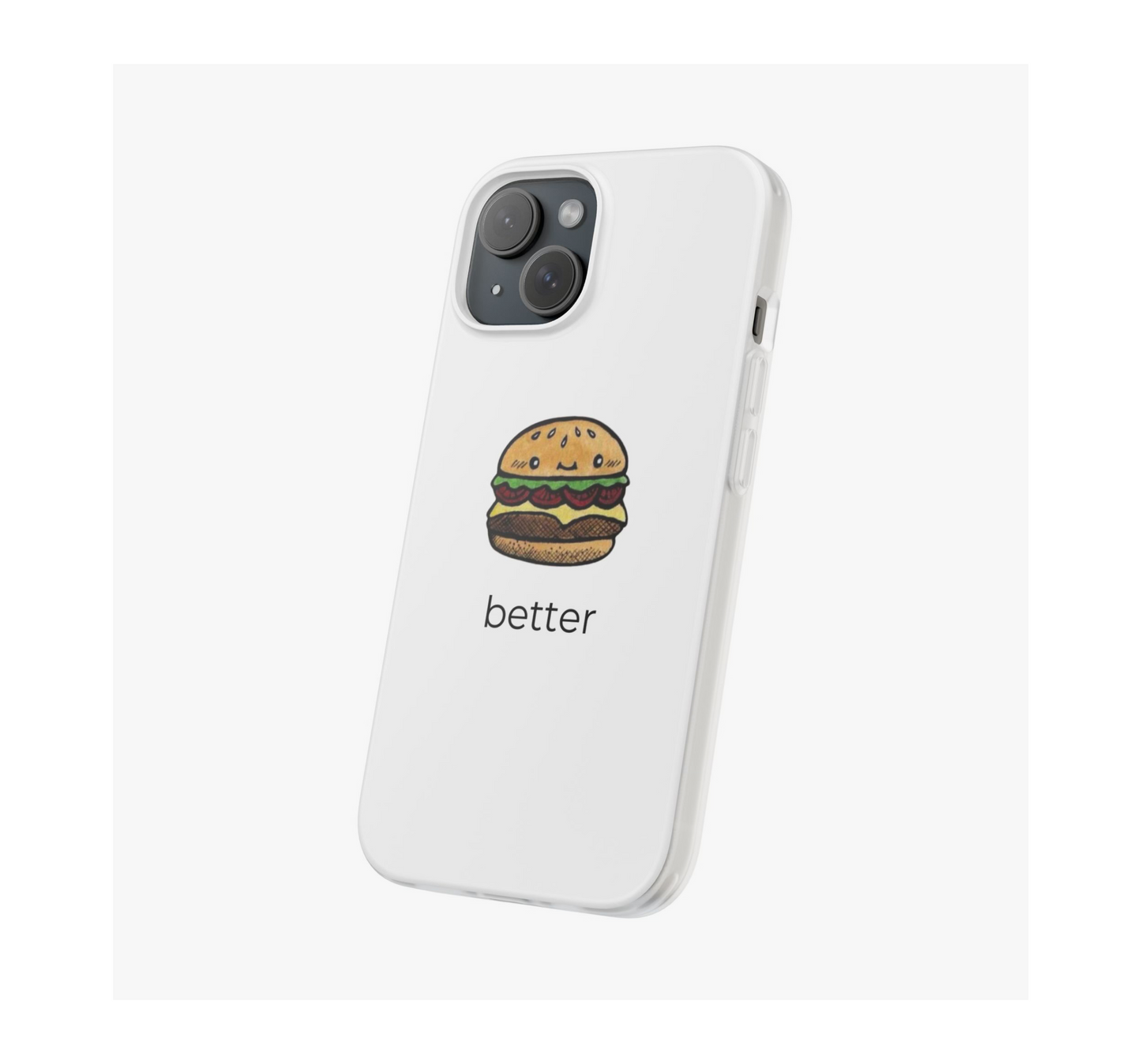 Burger Fries Phone Case - Burger