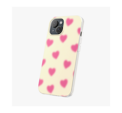 Pink Hearts Phone Case