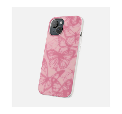 Pink Butterflies Phone Case
